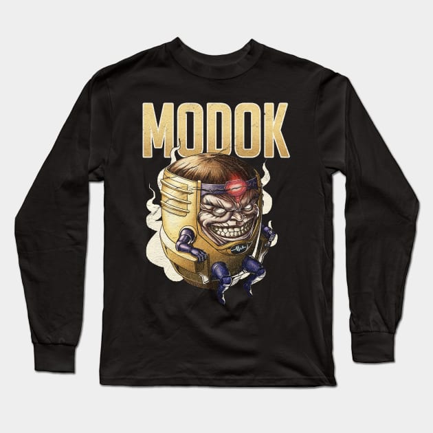 modok quantumania Long Sleeve T-Shirt by Nwebube parody design